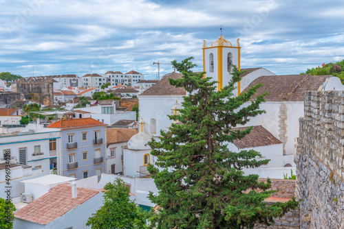 Tavira castle with a garden inside, Portugal