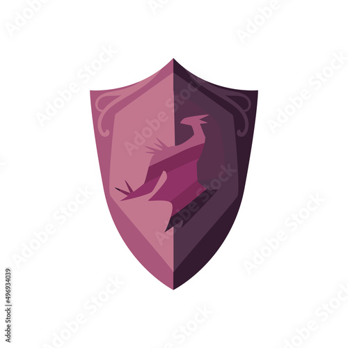dragon fantasy shield