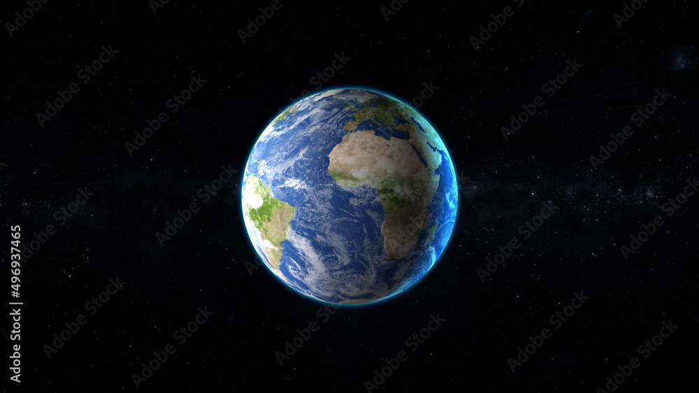 planet earth animation. 