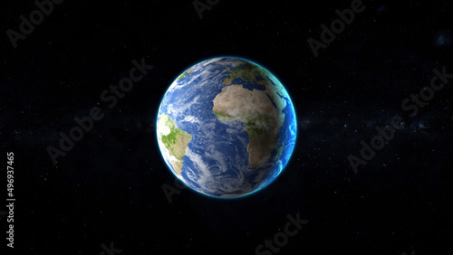 Fototapeta Naklejka Na Ścianę i Meble -  planet earth animation. 