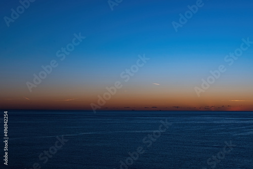 Dawn over the sea sunrise © Floren Horcajo