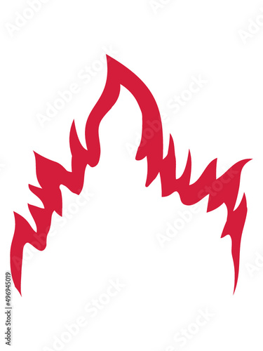 Flammen cool Design 