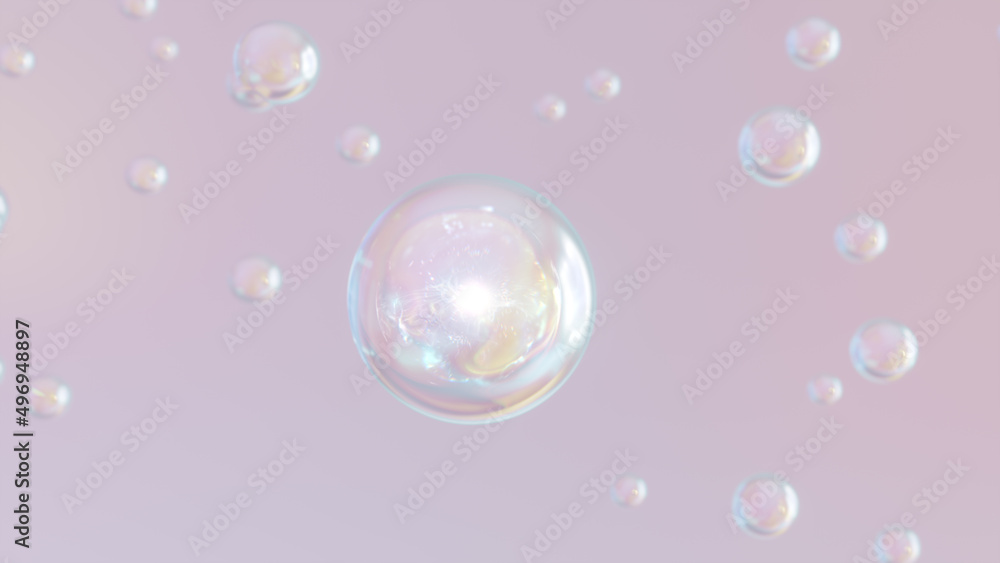 3D rendering Cosmetics Pearl Serum bubbles on defocus background. Collagen bubbles Design. Moisturizing Essentials and Serum Concept. Vitamin for personal care and beauty concept. 3D rendering Cosmetics Pearl Serum bubbles on defocus background. Collagen bubbles Design. Moisturizing Essentials and Serum Concept. Vitamin for personal care and beauty concept.