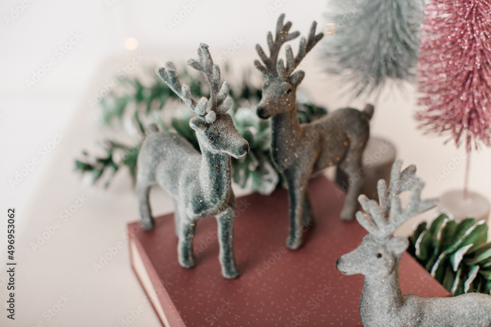 Fototapeta premium Dekoobjekt Dekoration Weihnachtsdeko