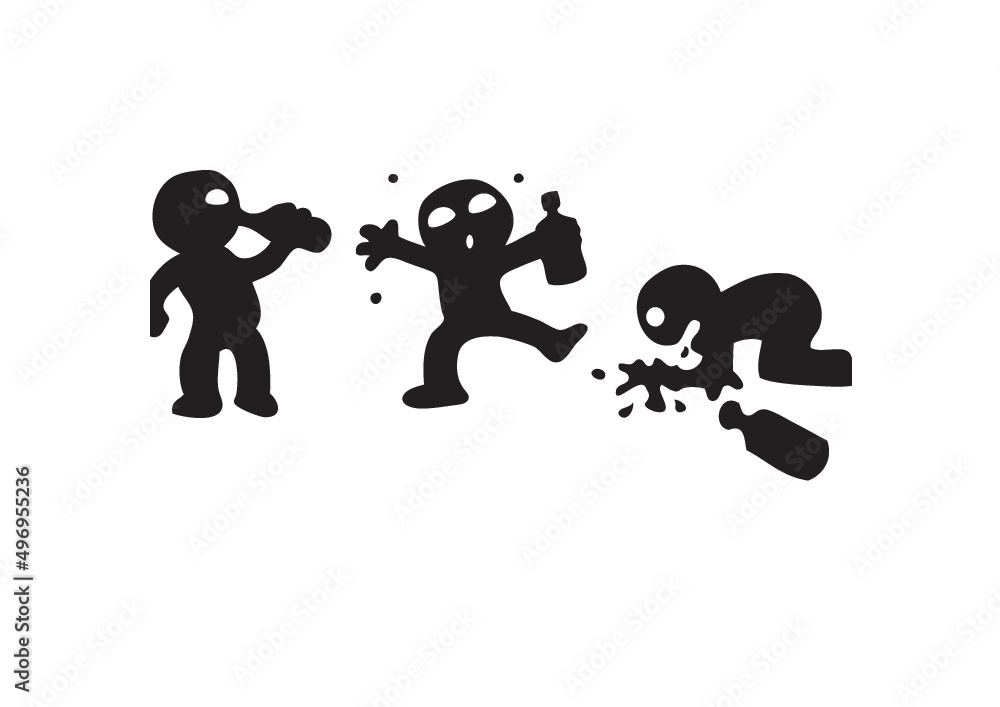 Obraz premium drink team lover