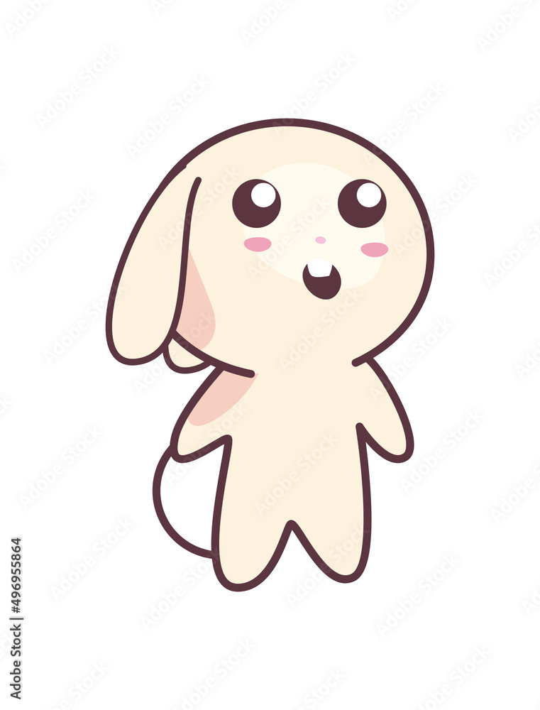 Obraz premium surprised bunny design