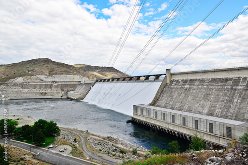 Billede på lærred Grand Coulee Dam