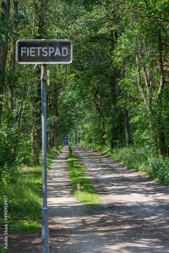 Naturschutzgebiet Witte Veen, Fietspad, Fahrradweg photo