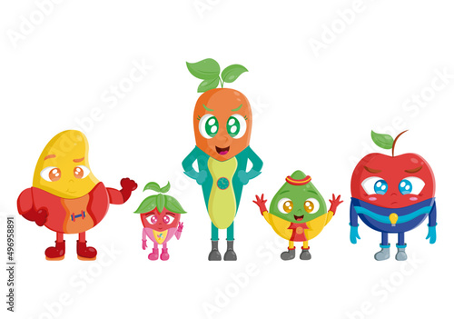 Héroes Frutas