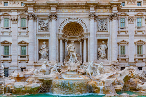 Fontana di Trevi in the Italian capital Rome