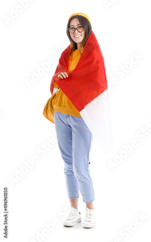 Young Asian woman in eyegla...