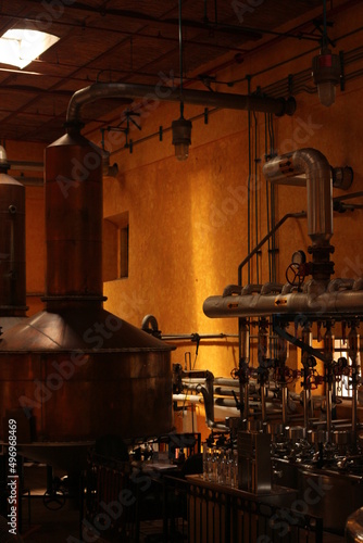 Tequila factory machinery