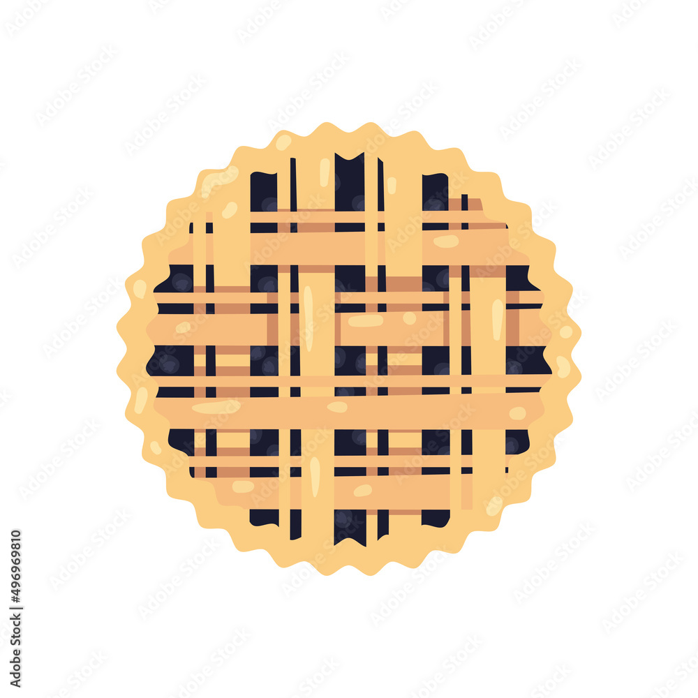 Naklejka premium cute tart design