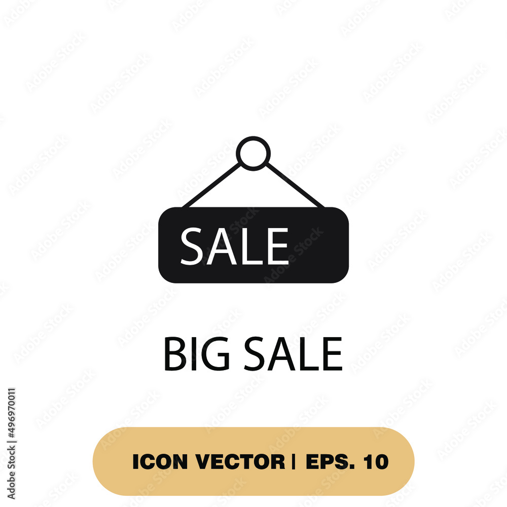 big sale icons symbol vector elements for infographic web big sale icons symbol vector elements for infographic web