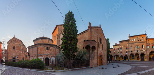 Santo Stefano basilica in Bologna, Italy photo