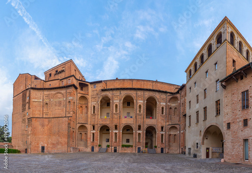 Palazzo Farnese in Italian town Piacenza photo