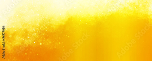 ビールをイメージした金色の背景イラスト 黄金 ゴールド