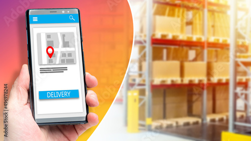 Online shopping with home d...