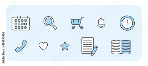 線画　アイコン