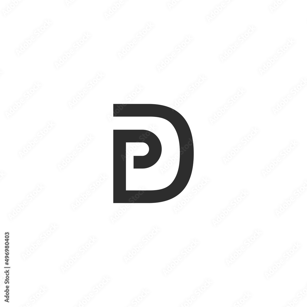 PD letter logo vector icon illustration PD letter logo vector icon illustration