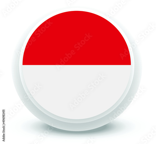 Free Download monaco Flag Vector - GFXLoad