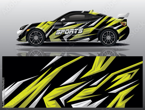 wrap car design template © wrap01