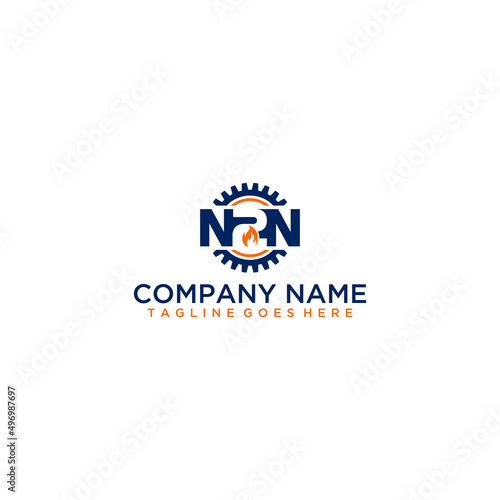 N2N initial city enginering logo design