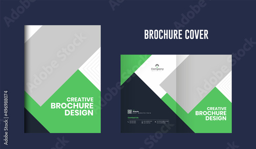 Business Brochure Cover Page Design, Brochure Design Template Design