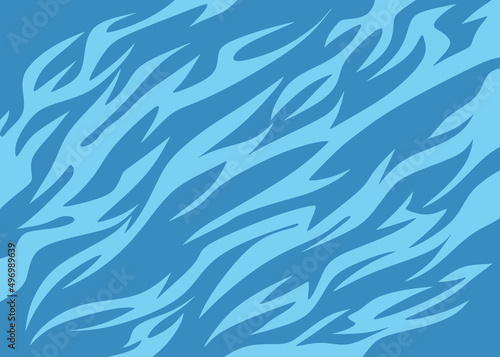 Simple background with blue waves pattern