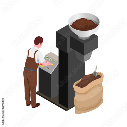 Coffee Production Icon