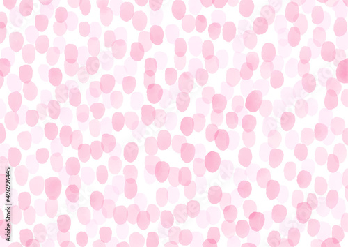 水玉　水彩　背景