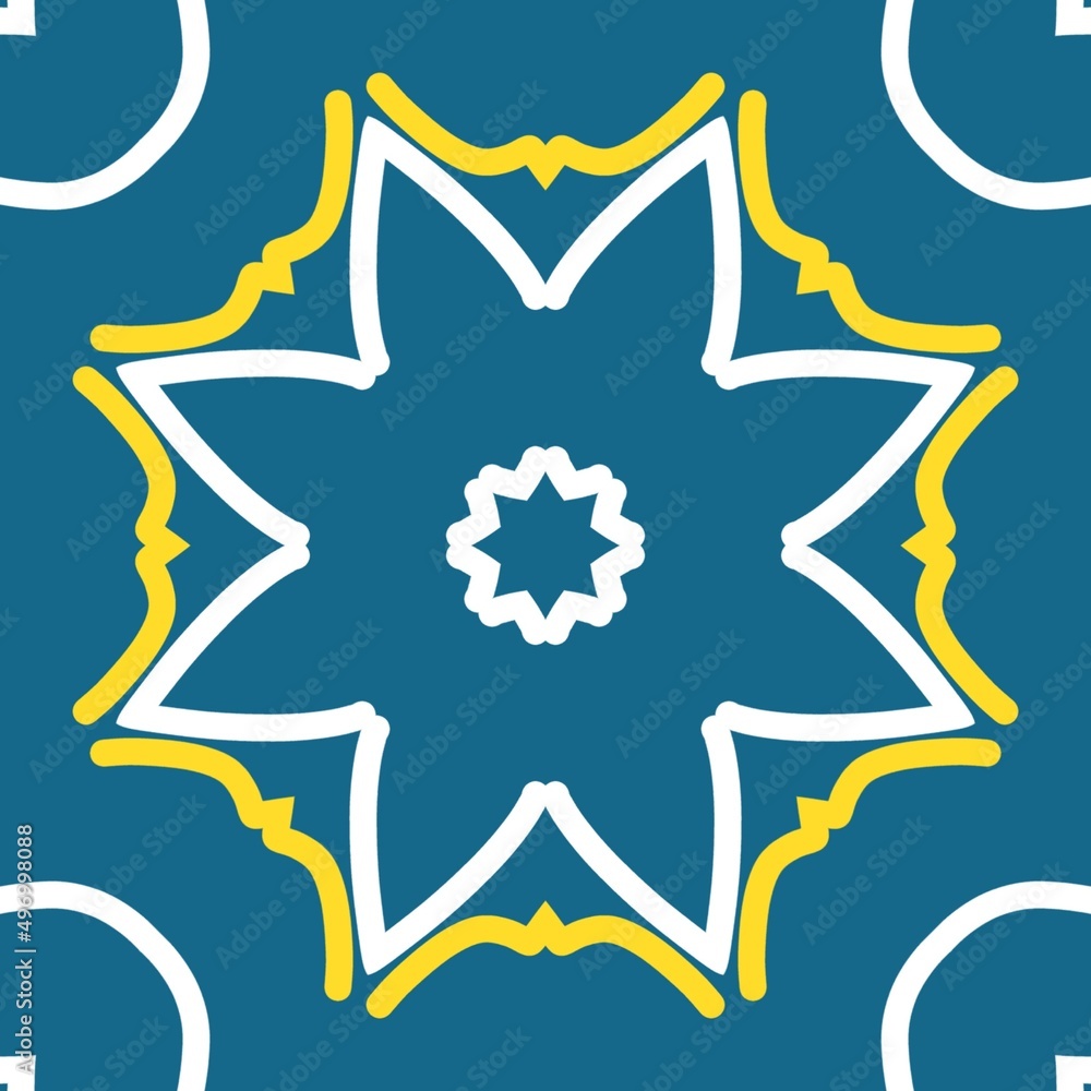 Beautiful pattern with geometric style inspired by arabian culture Beautiful pattern with geometric style inspired by arabian culture