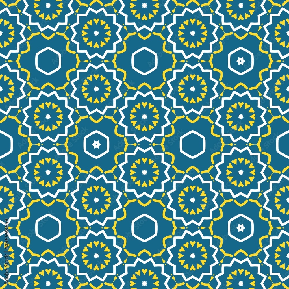 Beautiful pattern with geometric style inspired by arabian culture Beautiful pattern with geometric style inspired by arabian culture