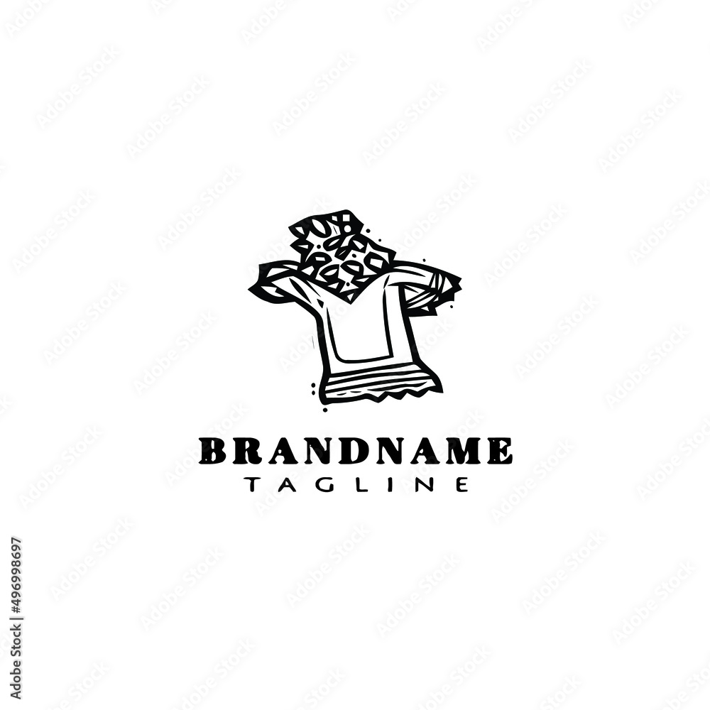granola bar logo icon cartoon design template vector illustration granola bar logo icon cartoon design template vector illustration
