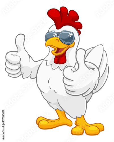 Chicken Rooster Cockerel Bi...