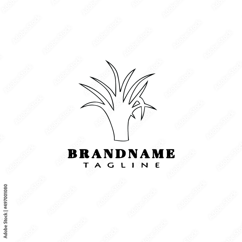 grass design logo template icon vector illustration