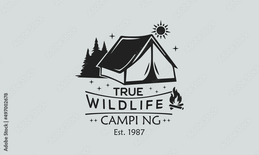 True wildlife camping Est 1987.
