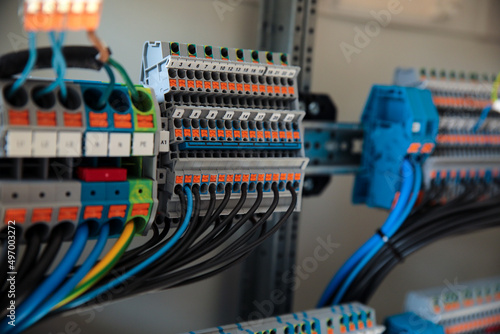 KNX-Mietbus. Gebäudeautomation mit KNX. selektiver Fokus 