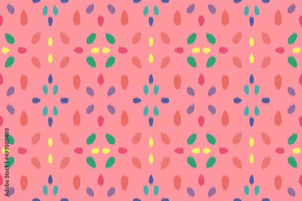 Vector seamless ethnic pattern. Tribal and geometric motifs. Vintage decorative ornament element texture print for textile, fabric, paper, tile, wallpaper background or web design illustration. Vector seamless ethnic pattern. Tribal and geometric motifs. Vintage decorative ornament element texture print for textile, fabric, paper, tile, wallpaper background or web design illustration.