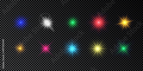 Light effect of lens flare
