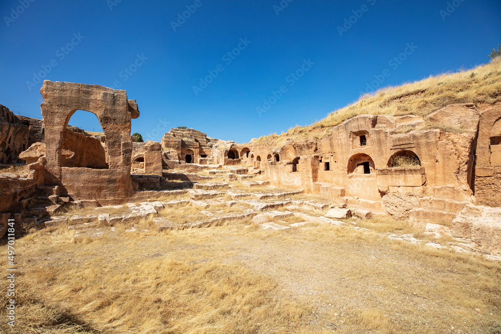 Mardin, Dara Ancient City. Mesopotamia. Mardin, Turkey. Dara Ancient City, one of the most important settlements of Mesopotamia.