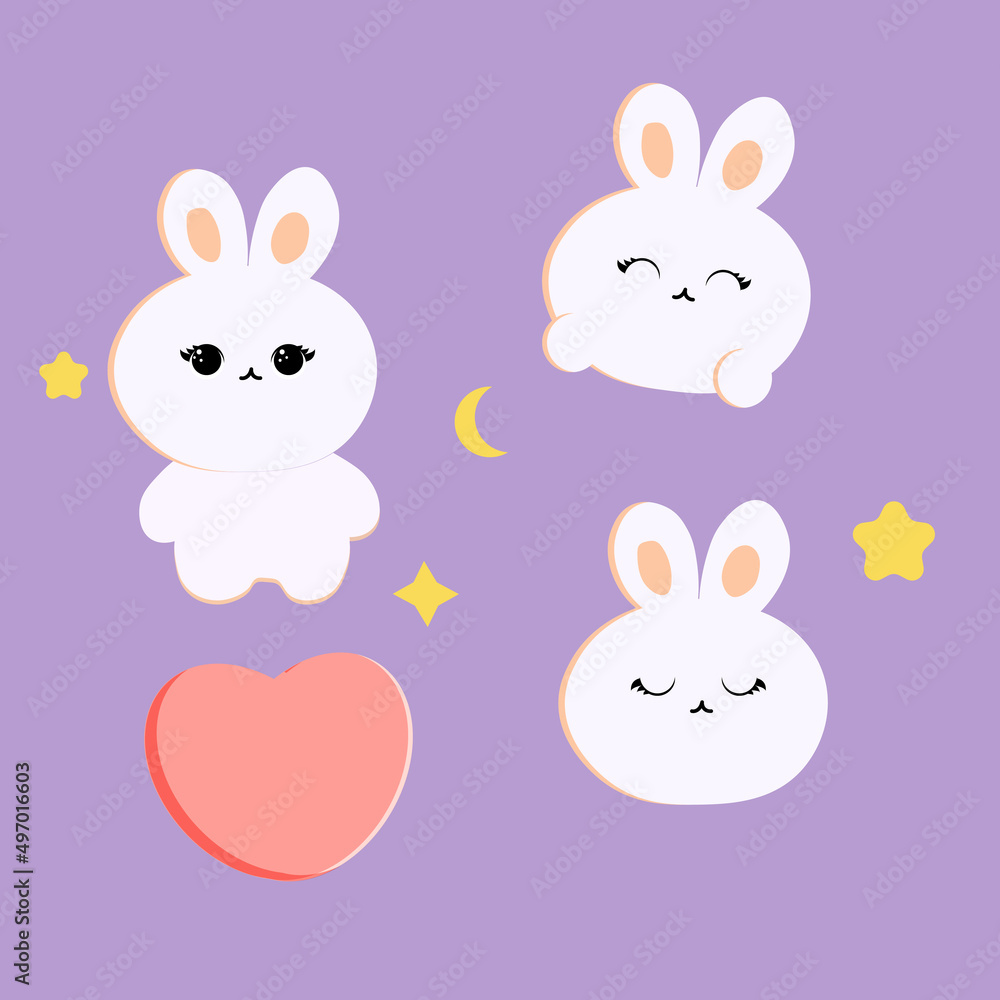 Happy easter, decorated easter card. Happy easter, decorated easter card.