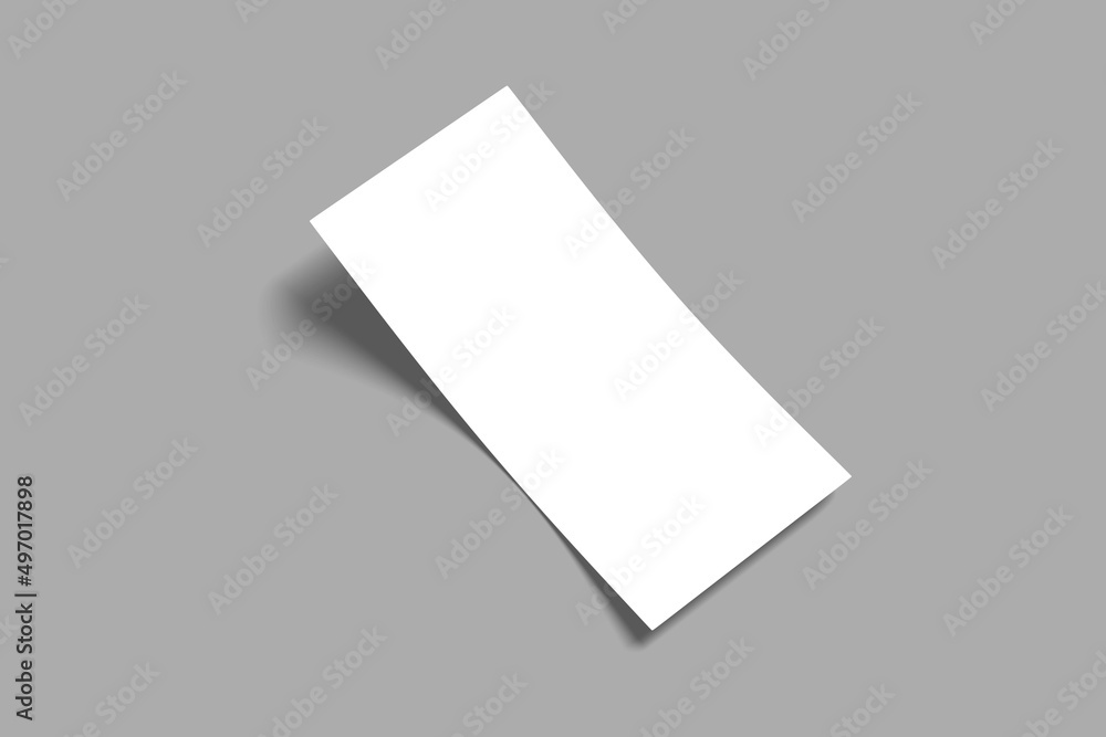 Landscape DL Leaflet Mockup Landscape DL Leaflet Mockup