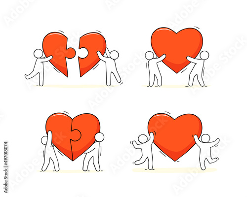 Cartoon icon - concept of love.