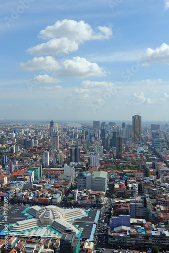 Phnom Penh Skyline View