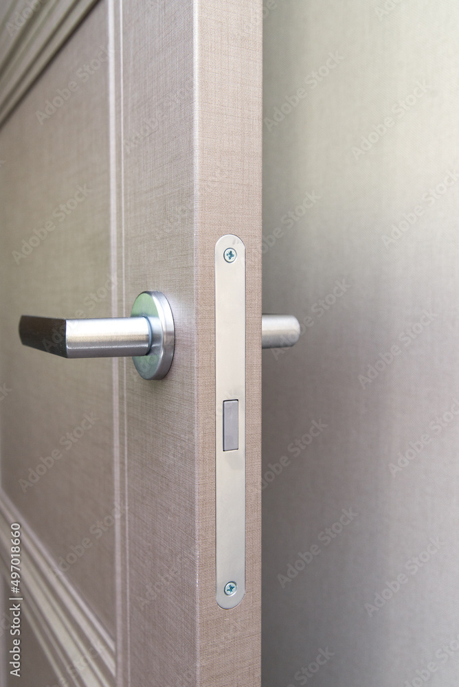 stylish doorknob and door in a design apartment stylish doorknob and door in a design apartment