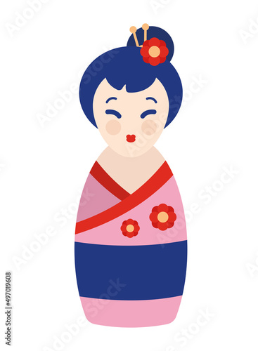 japanese kokeshi doll toy