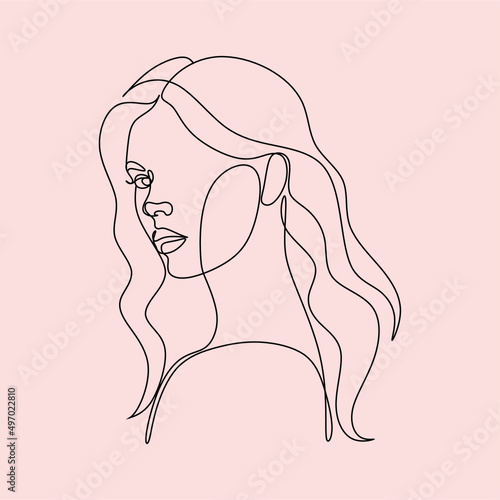 Код элемента: 2003141471

Abstact woman line art face. Line drawing female face. Single Line Face Art. Minimalist Woman Drawin