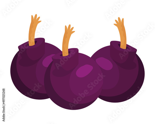 purple pirate bombs photo