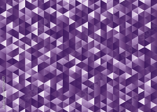 Triangle purple white abstract geometric gradient background